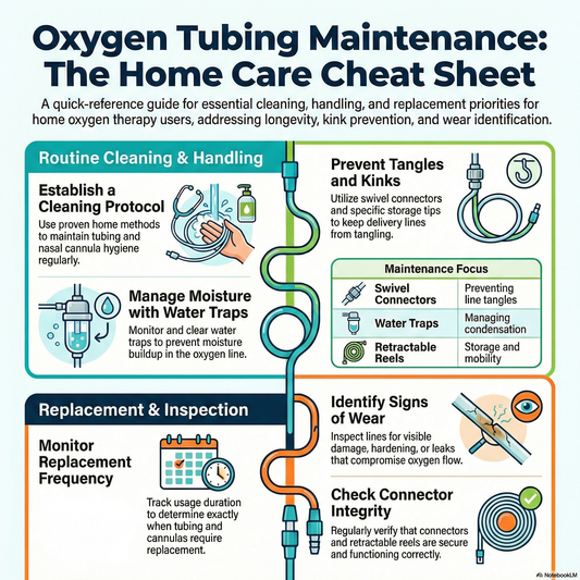 The Complete Guide to Oxygen Tubing: Cleaning, Untangling, Condensation, and When to Replace