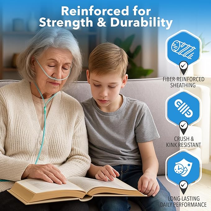 OxiSure Tech Oxygen Tubing (2 Pack)